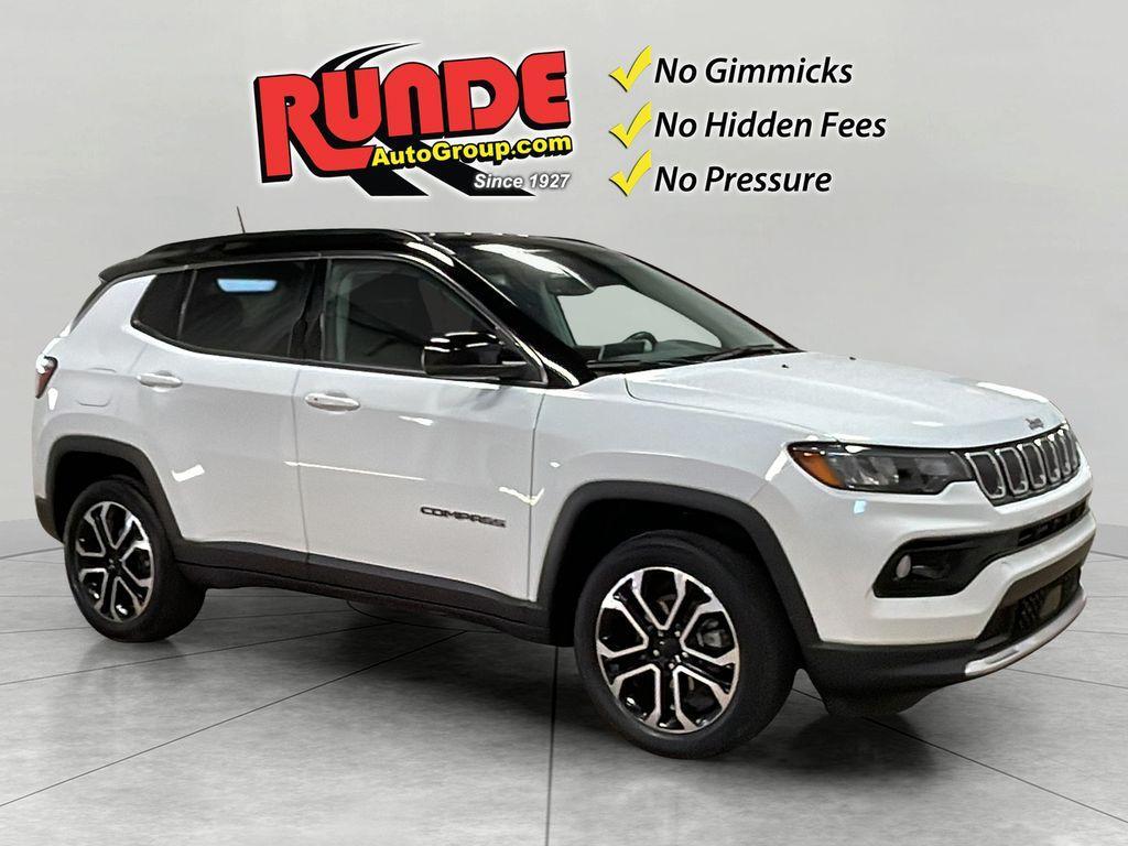 used 2022 Jeep Compass car, priced at $24,290