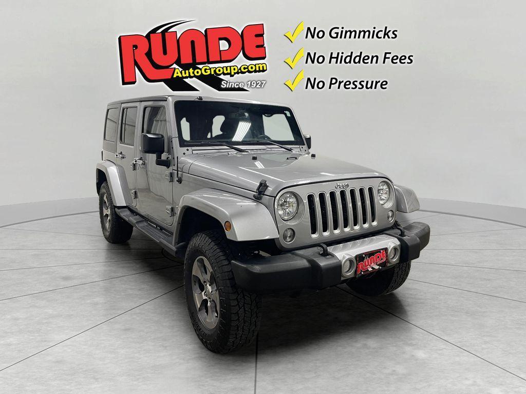 used 2016 Jeep Wrangler Unlimited car, priced at $18,990