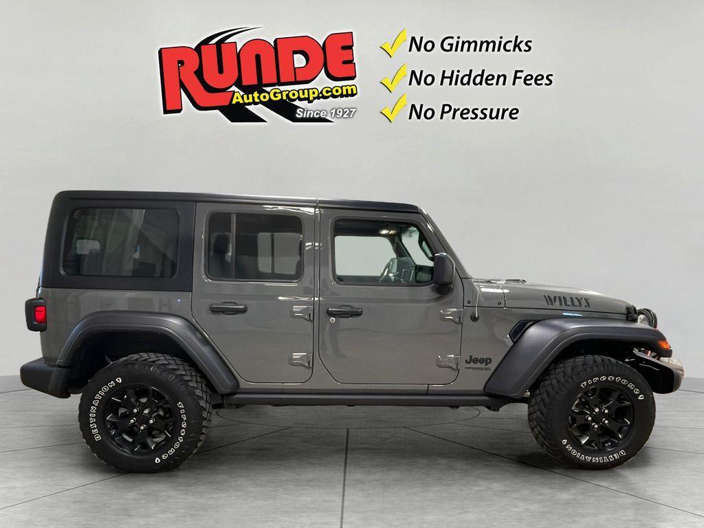 used 2022 Jeep Wrangler Unlimited car, priced at $32,993