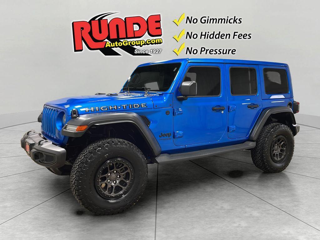 used 2022 Jeep Wrangler Unlimited car, priced at $38,443