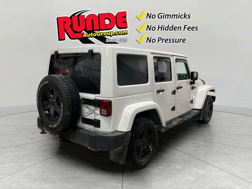 used 2015 Jeep Wrangler Unlimited car, priced at $14,992