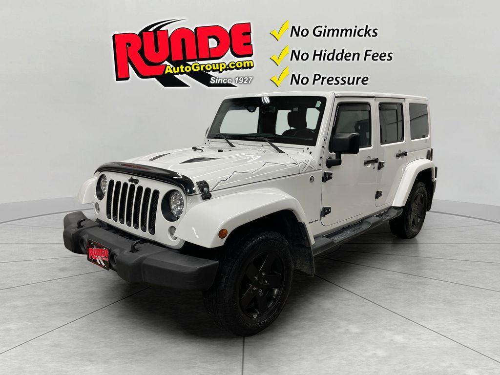 used 2015 Jeep Wrangler Unlimited car, priced at $14,992
