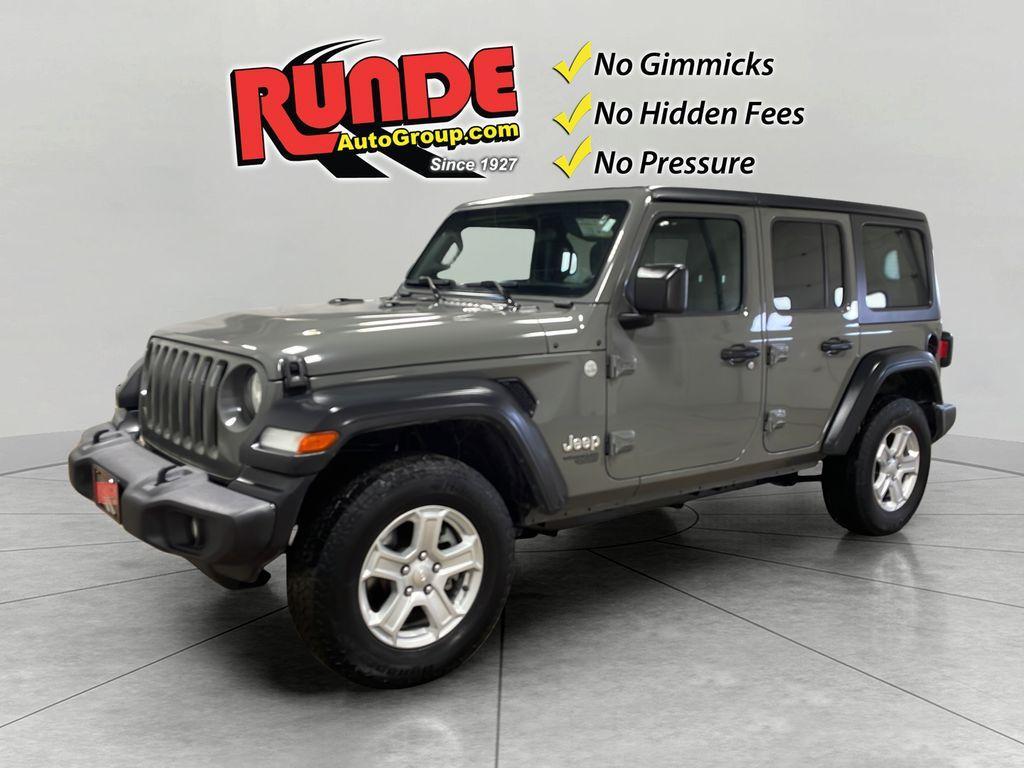 used 2019 Jeep Wrangler Unlimited car, priced at $19,982