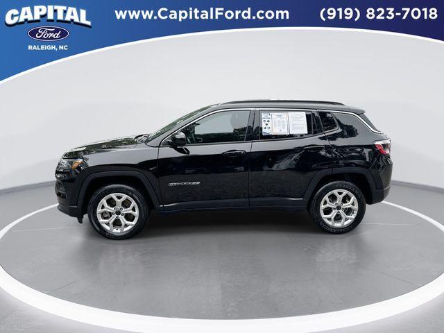 used 2025 Jeep Compass car, priced at $24,795