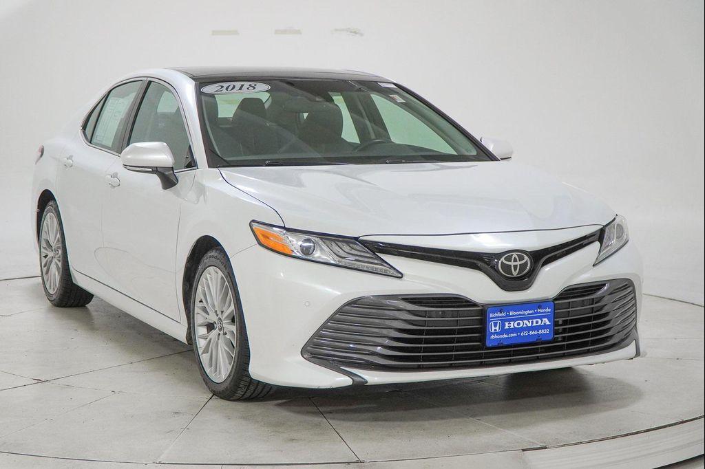 used 2018 Toyota Camry car, priced at $18,995