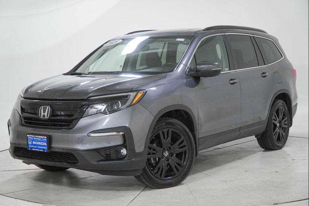 used 2021 Honda Pilot car, priced at $23,398