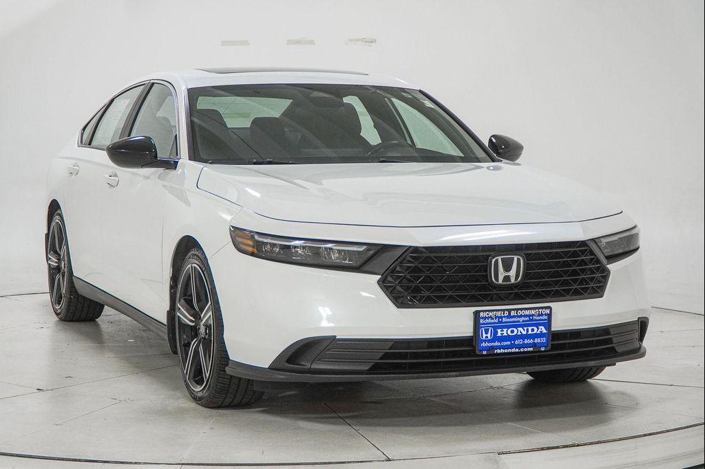 used 2023 Honda Accord Hybrid car, priced at $23,640