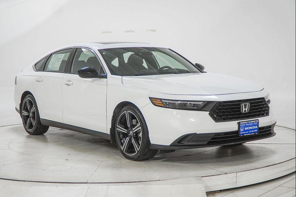 used 2023 Honda Accord Hybrid car, priced at $23,640