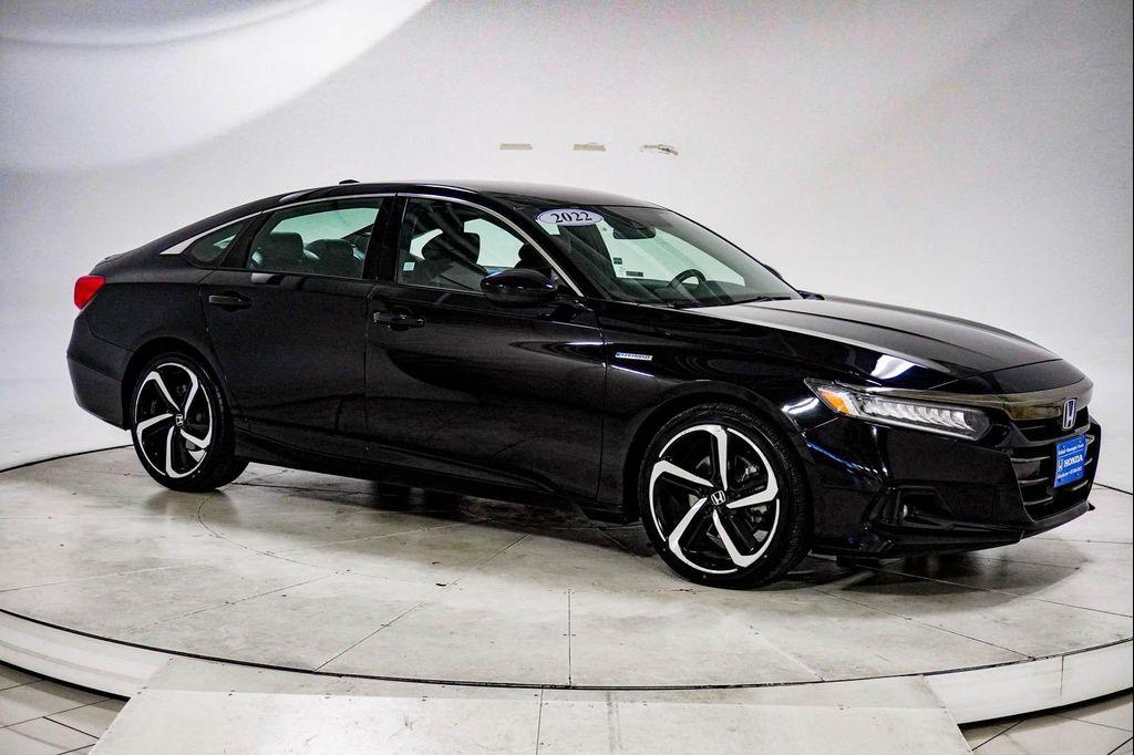 used 2022 Honda Accord Hybrid car, priced at $24,655
