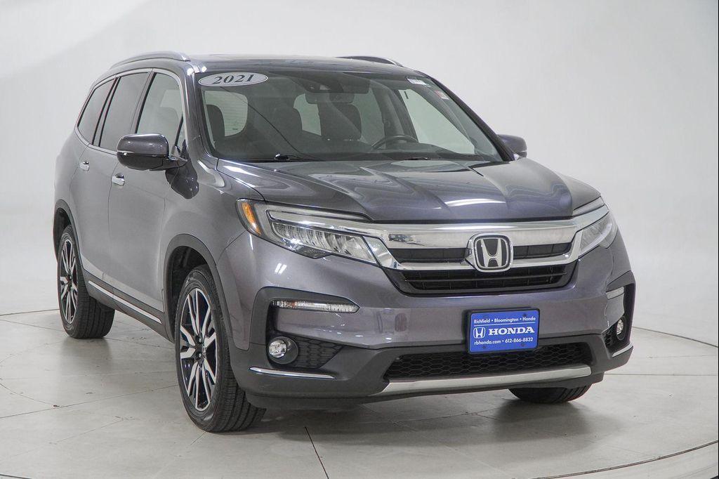 used 2021 Honda Pilot car, priced at $33,340