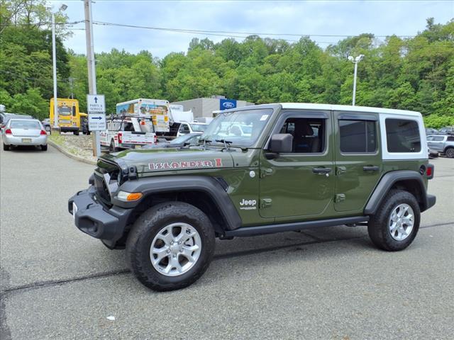used 2021 Jeep Wrangler Unlimited car, priced at $29,144