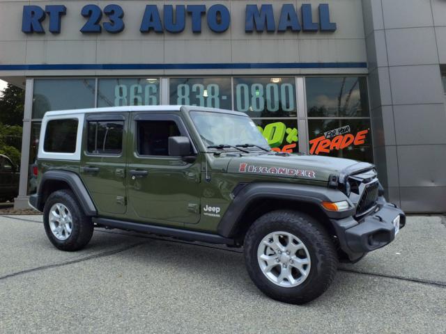used 2021 Jeep Wrangler Unlimited car, priced at $29,144