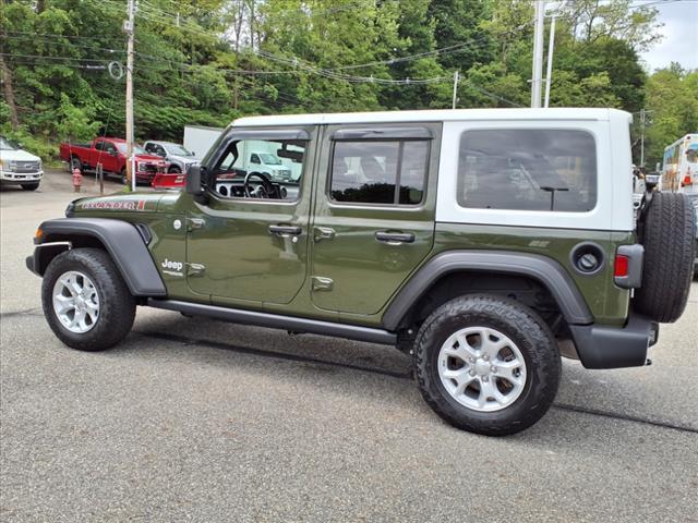 used 2021 Jeep Wrangler Unlimited car, priced at $29,144