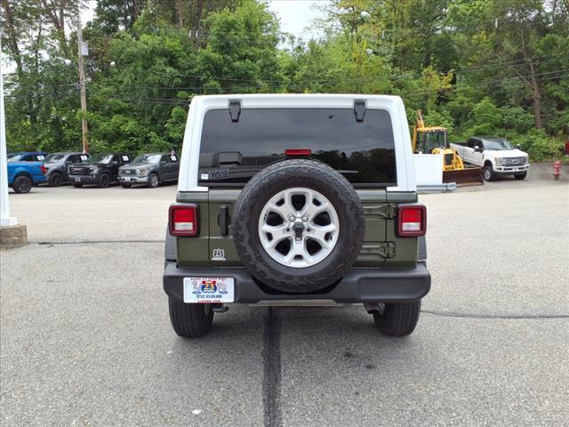 used 2021 Jeep Wrangler Unlimited car, priced at $29,144