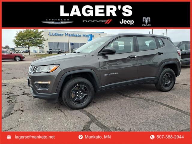 used 2021 Jeep Compass car, priced at $15,495