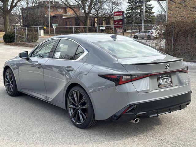 new 2025 Lexus IS 350 car, priced at $50,399