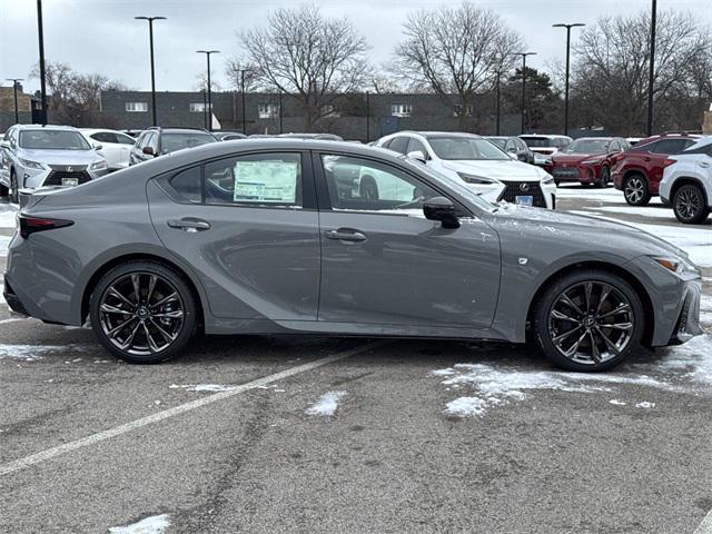 new 2025 Lexus IS 350 car, priced at $55,669