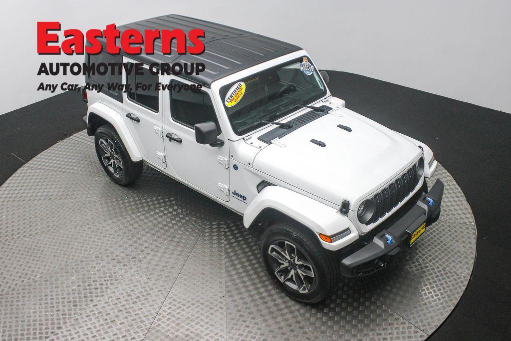used 2024 Jeep Wrangler 4xe car, priced at $29,190