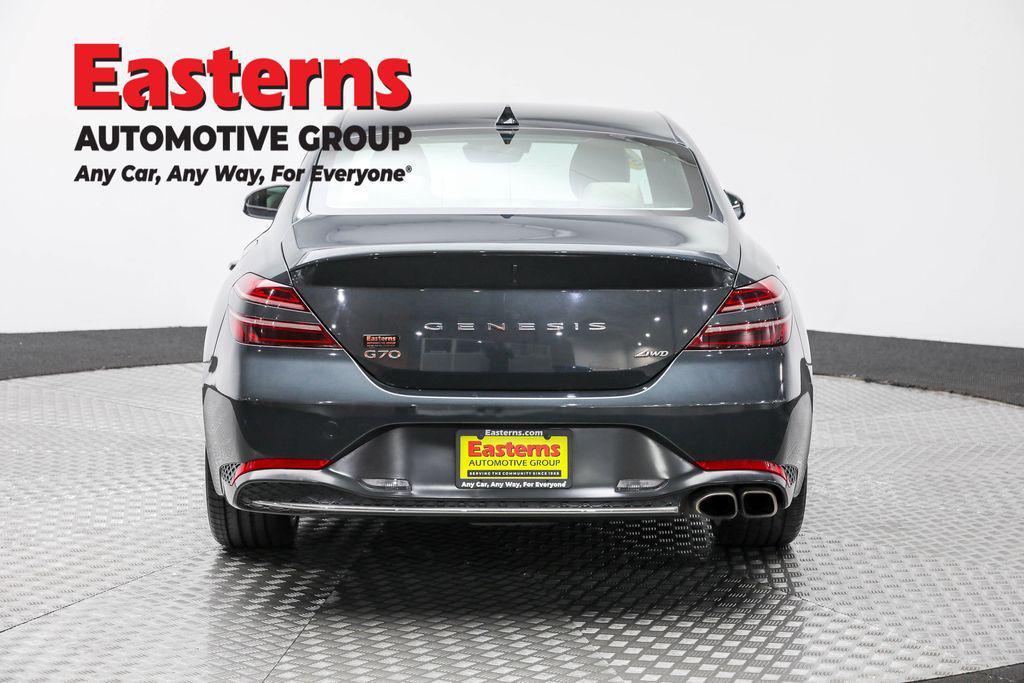 used 2023 Genesis G70 car, priced at $25,950