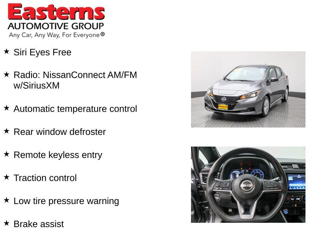 used 2023 Nissan Leaf car, priced at $14,290