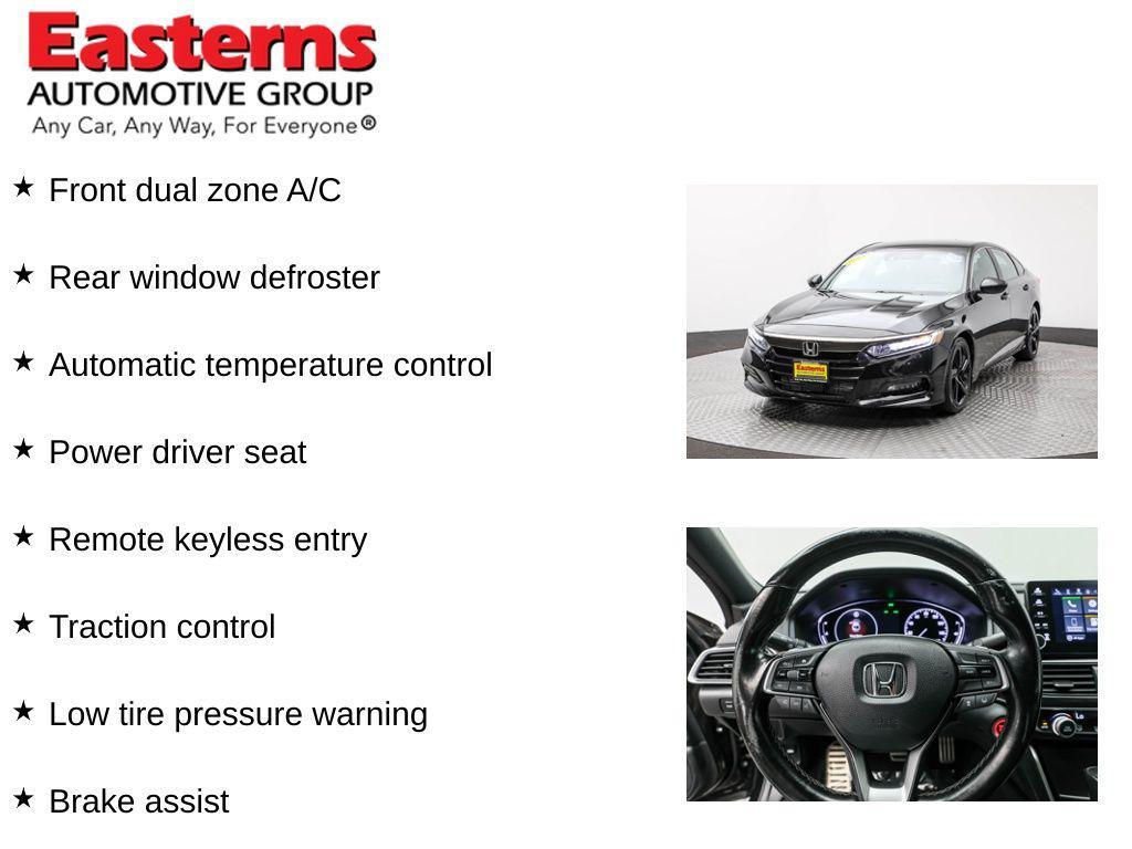 used 2020 Honda Accord car, priced at $23,375