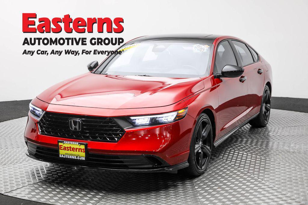 used 2023 Honda Accord Hybrid car, priced at $26,090