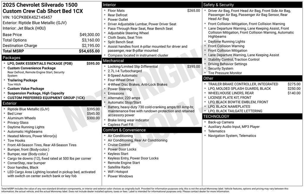 used 2025 Chevrolet Silverado 1500 car, priced at $37,226