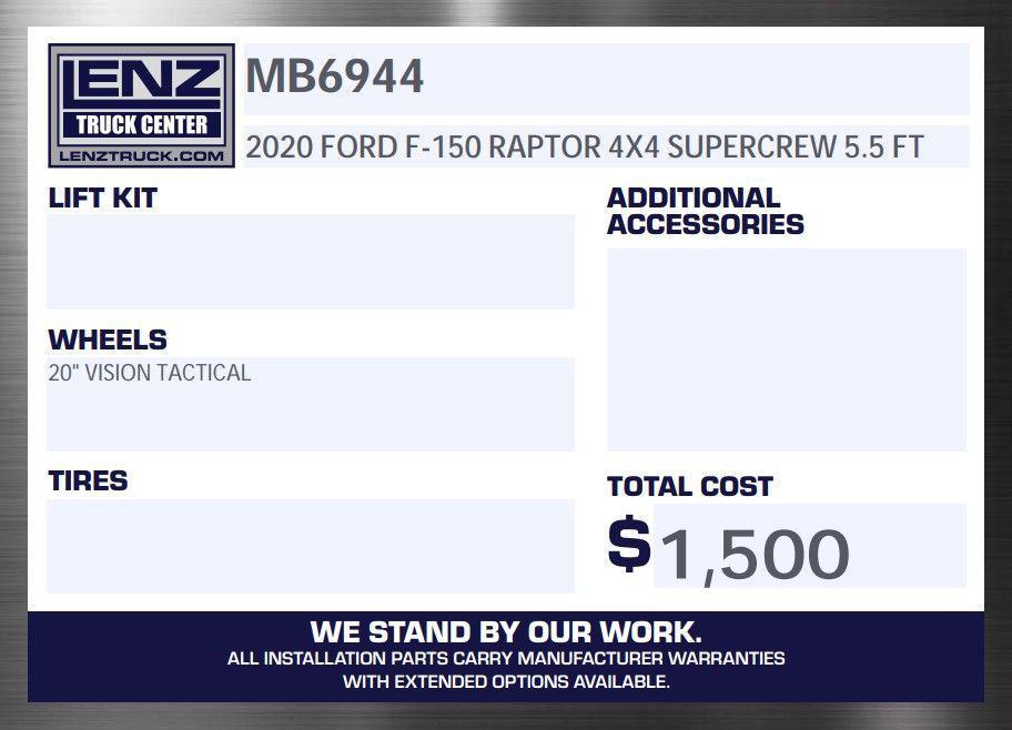 used 2020 Ford F-150 car, priced at $48,998