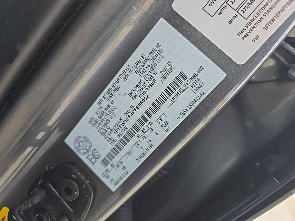 used 2023 Ford F-150 car, priced at $47,498