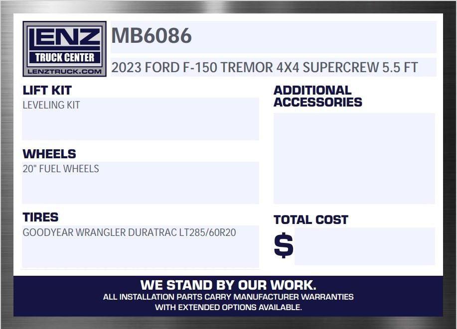 used 2023 Ford F-150 car, priced at $55,992