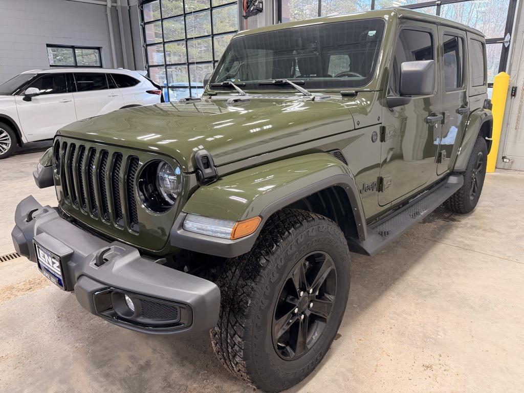 used 2022 Jeep Wrangler Unlimited car, priced at $33,997
