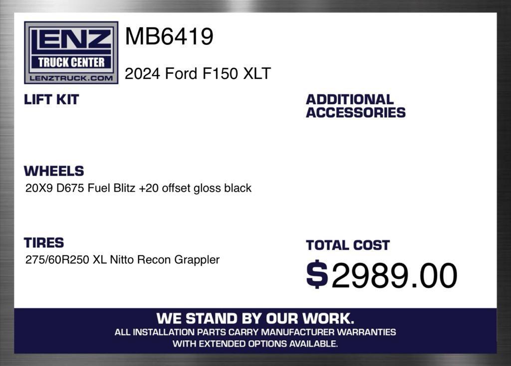 used 2024 Ford F-150 car, priced at $46,993