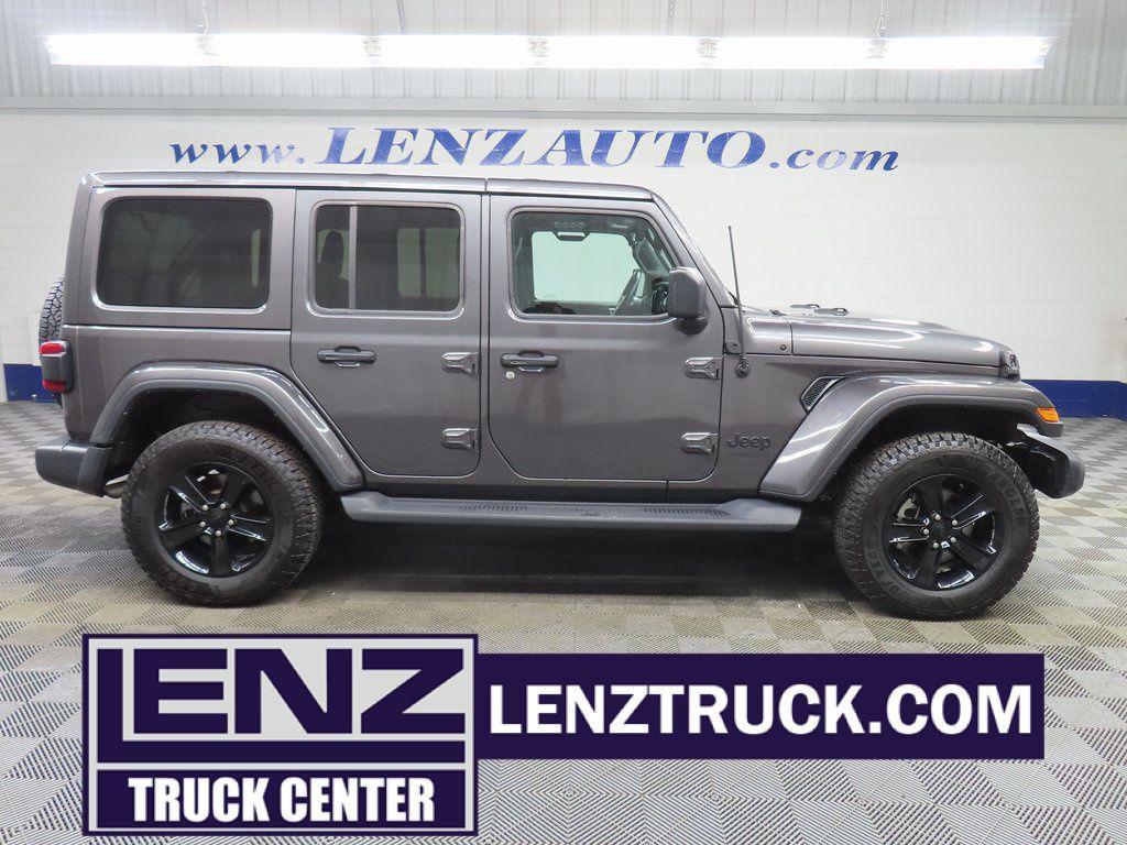 used 2021 Jeep Wrangler Unlimited car, priced at $27,491