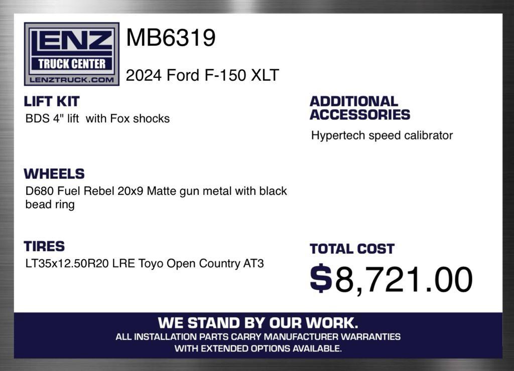 used 2024 Ford F-150 car, priced at $60,000