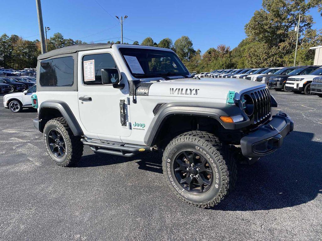 used 2021 Jeep Wrangler car, priced at $22,900