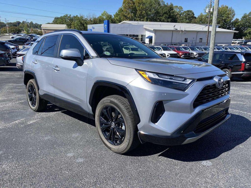 used 2022 Toyota RAV4 Hybrid car, priced at $27,600