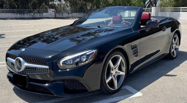 used 2017 Mercedes-Benz SL 550 car, priced at $51,990