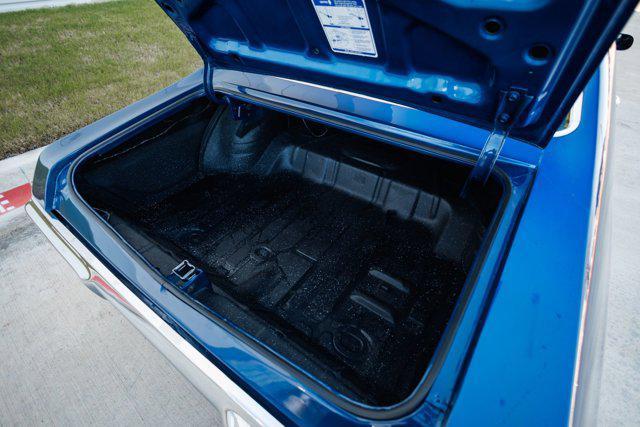 Adriatic Blue 1972 Pontiac GTO Ground Up Restoration