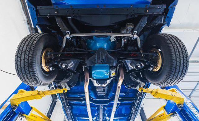 Adriatic Blue 1972 Pontiac GTO Ground Up Restoration