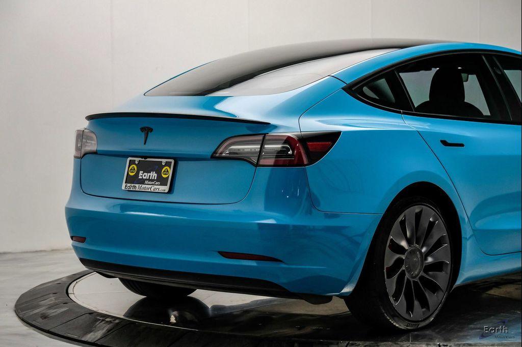 used 2022 Tesla Model 3 car, priced at $32,848
