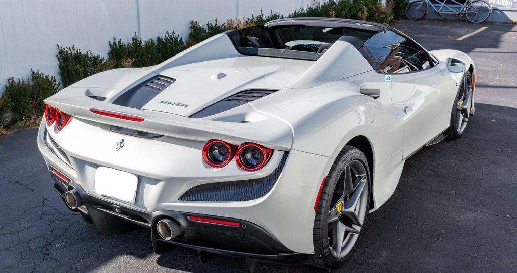 used 2023 Ferrari F8 Spider car, priced at $580,140