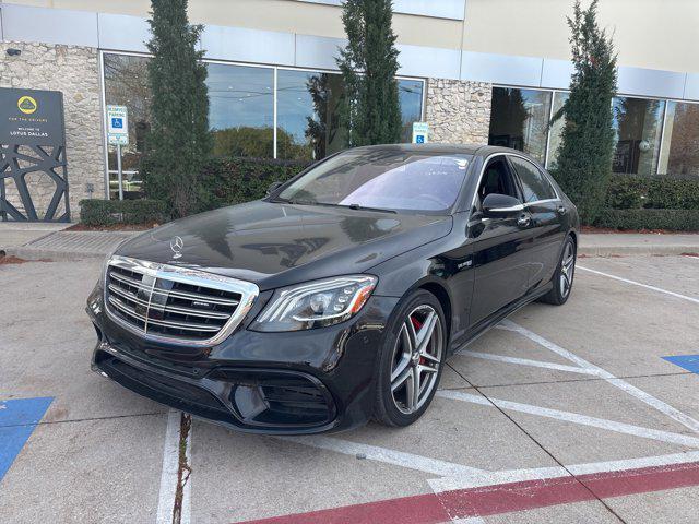 used 2019 Mercedes-Benz AMG S 63 car, priced at $75,990