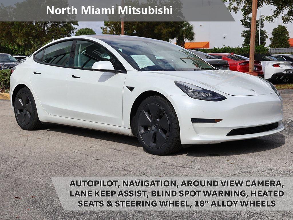used 2021 Tesla Model 3 car, priced at $18,890