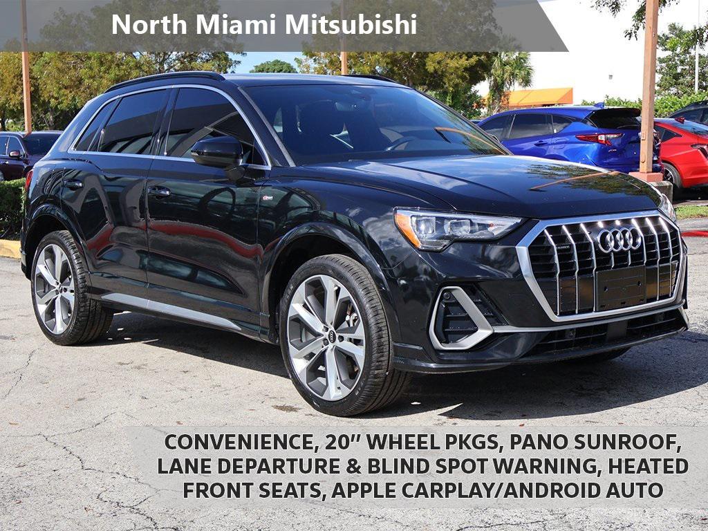 used 2021 Audi Q3 car, priced at $17,990