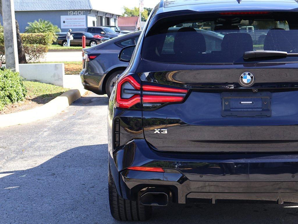 used 2023 BMW X3 car, priced at $46,390