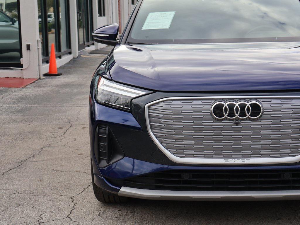 used 2023 Audi Q4 e-tron car, priced at $23,690