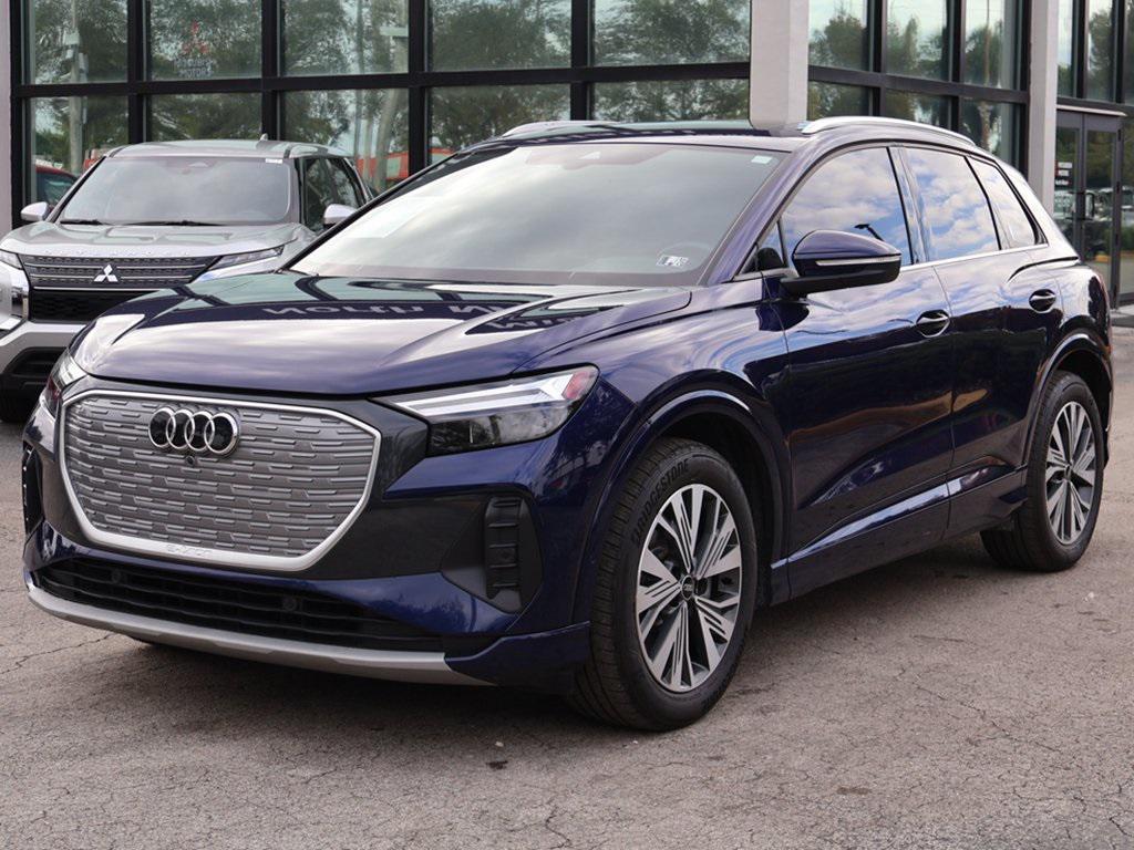 used 2023 Audi Q4 e-tron car, priced at $23,690
