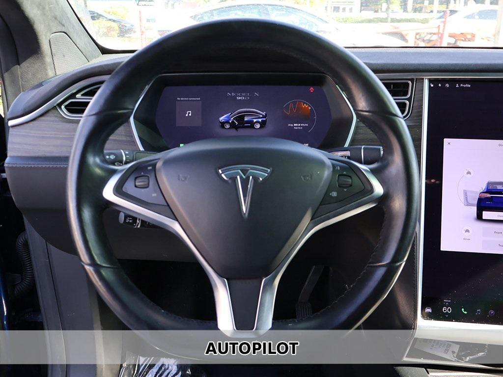 used 2016 Tesla Model X car, priced at $22,799
