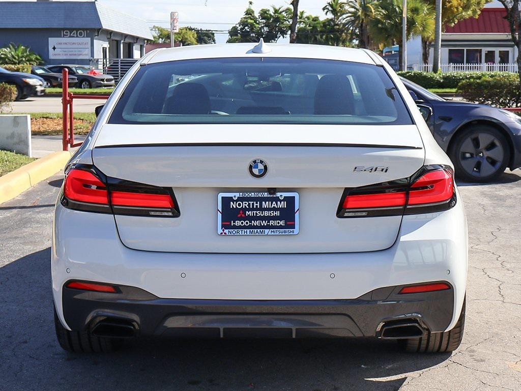 used 2023 BMW 540 car, priced at $41,990