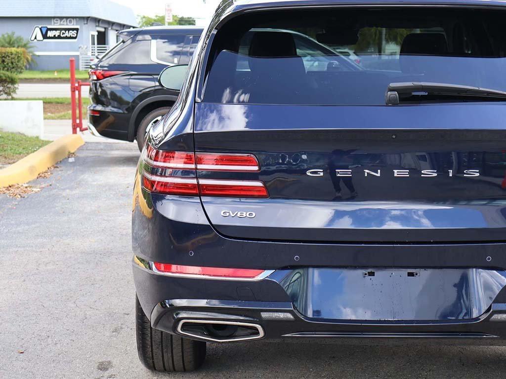used 2024 Genesis GV80 car, priced at $31,490